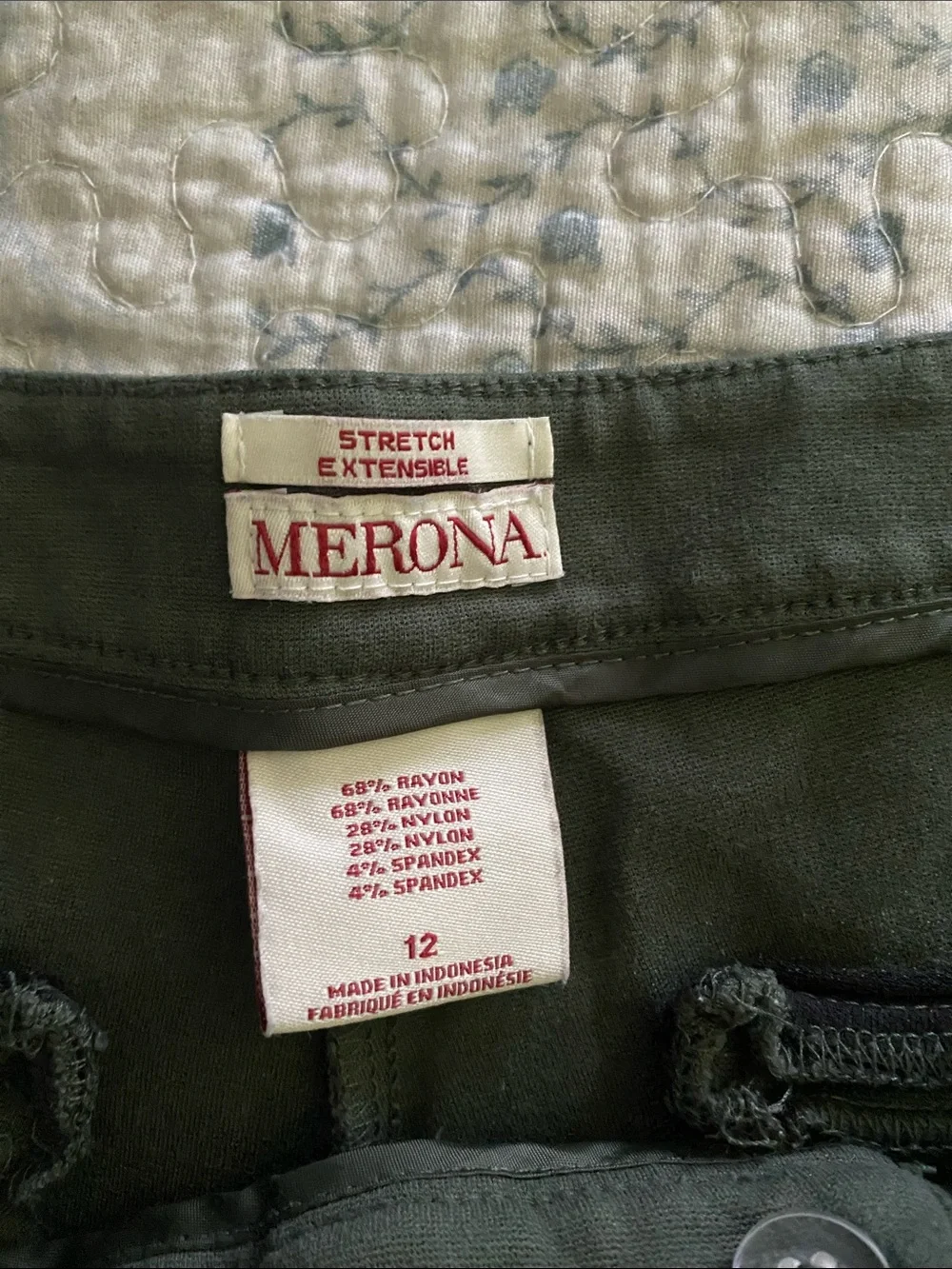 Women capri soft material